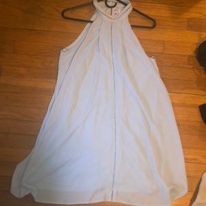 Alya powder blue dress